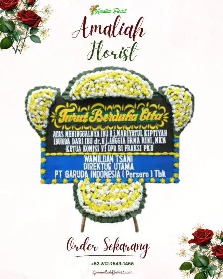 Papan Bunga Duka TB Simatupang - Toko Bunga Terdekat